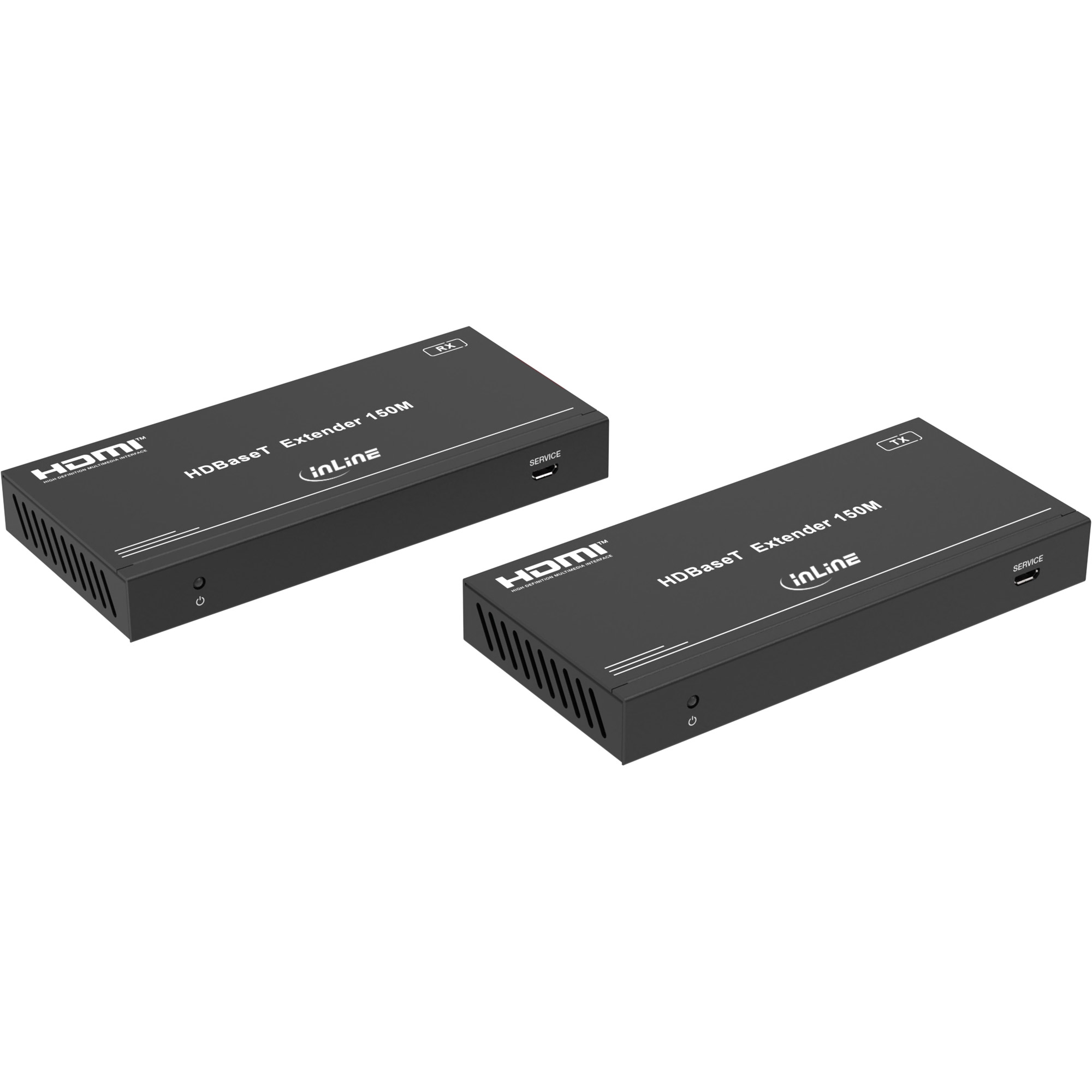 InLine Video Extender Cat.6 HDMI 4K/60Hz HDBaseT Set