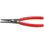 Knipex Seegerringzange Passend für Außenringe 40-100 mm Spitzenform gerade 49 11 A3 (49 11 A3)