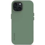 Decoded AntiMicrobial Silicone Backcover iPhone 15 Plus Sage Leaf (D24IPO15PLBCS9SF)