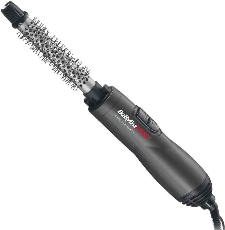 BaByliss BAB2675TTE Haarstyling-Gerät Heißluftbürste Warm Schwarz, Edelstahl 700 W 2,7 m (BAB2675TTE)