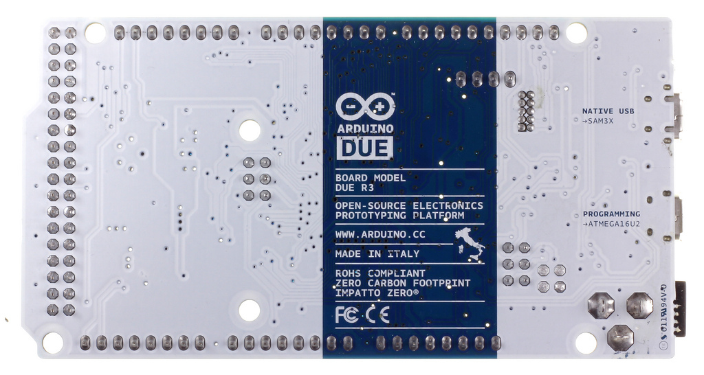 Arduino Due Einplatinencomputer Atmel SAM3X8E ARM Cortex-M3 84 MHz 96 KB USB