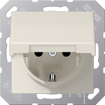 JUNG AS 1520 BFKL. Buchsen-Typ: CEE 7/3. Produktfarbe: Elfenbein, Material: Thermoplast, Internationale Schutzart (IP-Code): IP44. Eingangsspannung: 250 V, Stromstärke (maximal): 16 A (AS1520BFKL)