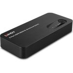 Lindy 2 Port HDMI 8K60 Bidirektionaler Switch Zum Umschalten zwischen zwei 8K HDMI-Quellen, die mit einem 8K Display verbunden sind, oder zwei 8K Displays, die mit einem 8K Quellgerät verbunden sind (38339)