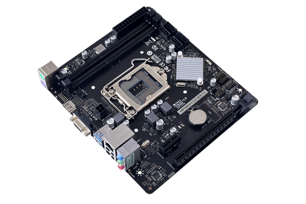 Biostar H81MHV3 3.0 Mainboard Micro ATX, LGA1150, Intel H81, DDR3, USB 3.2 Gen 1, Schwarz