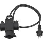 EUROLITE Verlängerung 3x1,5 1m 3-fach (30247014)