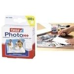 tesa Photo Foto-Klebepads, weiß, beidseitig klebend mit Abziehlasche, im praktischen Pappspender (56611-00000-00)