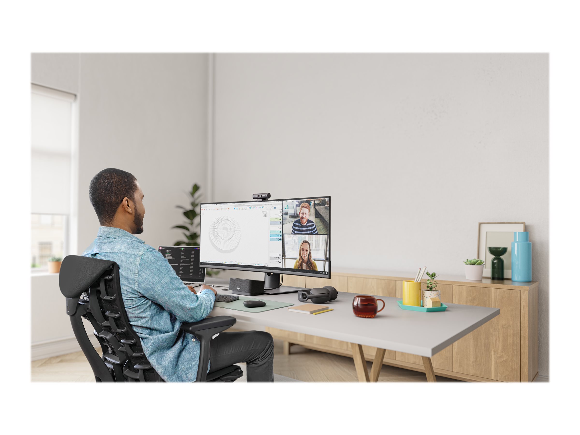Logitech BRIO 505 Webcam 4 MP 1920x1080 USB-C Graphit
