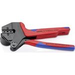 KNIPEX Crimp-Systemzange 97 43 66 EVO (rot/blau, für MC4 EVO 2 Solar-Steckverbinder) (97 43 66 EVO)