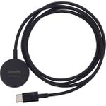 PowerRay PR-OR900 Watch Magnetic Charging Cable für Samsung 3/4/5, Type C, 1m, black (PR-OR900)
