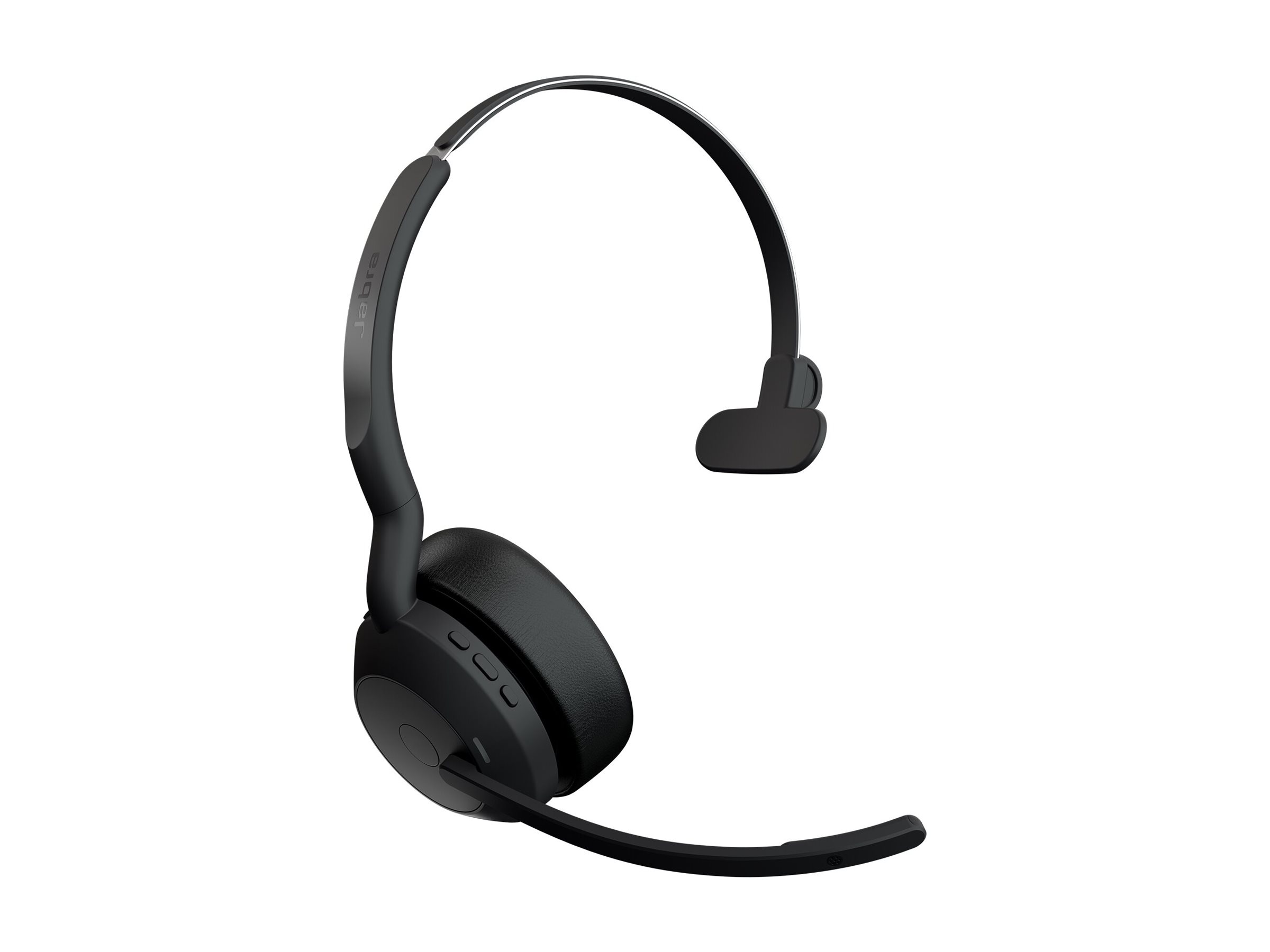 Jabra Evolve2 55 UC Mono On-Ear Headset USB-A Bluetooth ANC Schwarz