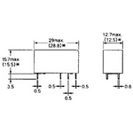 Omron G2RL-2 24V Printrelais 24 V/DC 8 A 2 Wechsler 1 St.