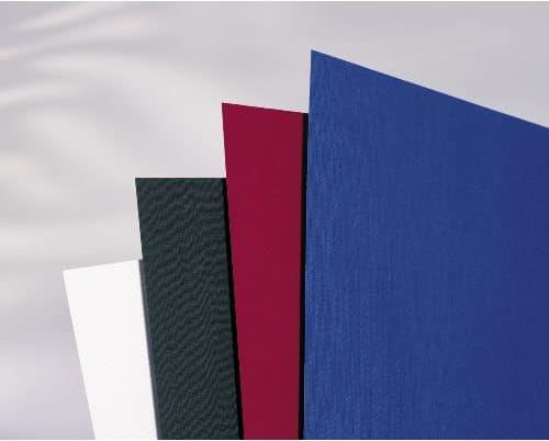 GBC Einbanddeckel LinenWeave, DIN A4, 250 g-qm, weiß einseitig, leinengeprägter Karton, matt (CE050070)