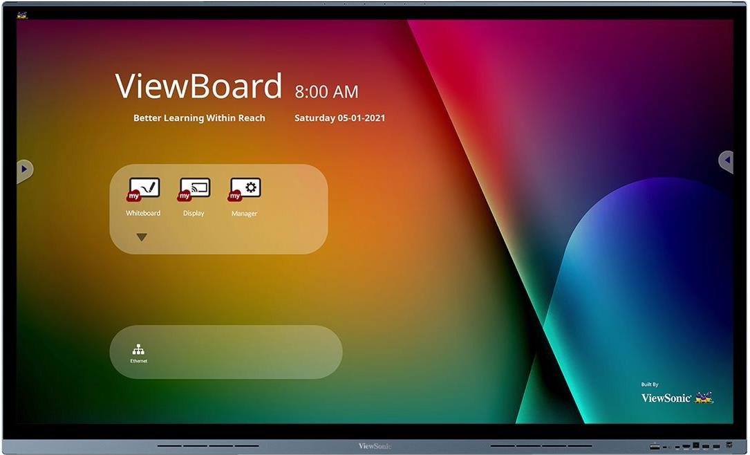 Viewsonic IFP6562 Interaktives Whiteboard 165,1 cm (65" ) 3840 x 2160 Pixel Touchscreen Schwarz USB-/RF-Drahtlos (IFP6562)