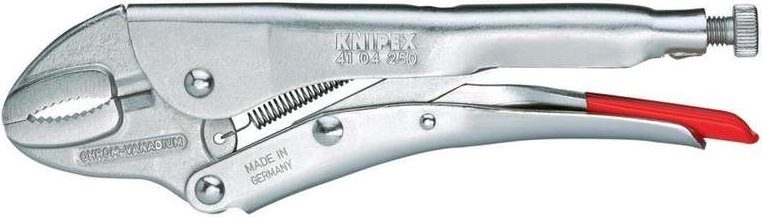 Knipex 41 04 180 Gripzange Halbrund 0 - 30 mm 180 mm