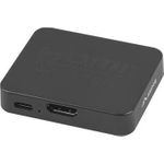 Lanberg HDMI Splitter 1x2 2xHDMI 4K+ USB-C Anschluss sw - Digital/Daten (SPV-HDMI-1002)