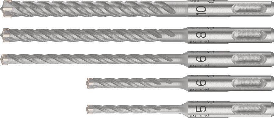 Bosch PRO SDS plus-5X Hammerbohrer-Set 5-teilig (2608833910)