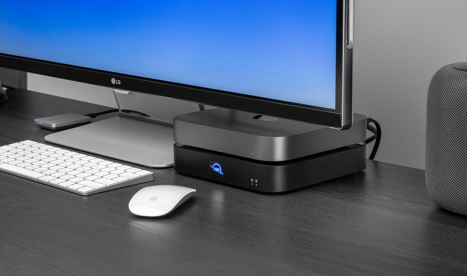 OWC miniStack STX Thunderbolt 4 Mattschwarz