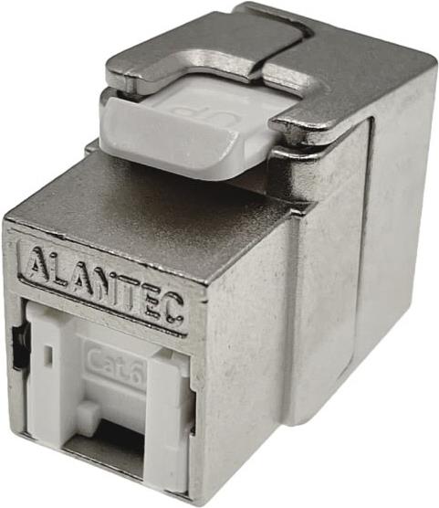 Alantec MB004-1 RJ45 werkzeugloses STP Kat.6 PoE+ Keystone Modul ALANTEC Plus - Verbesserte Übertragungsleistung (MB004-1)