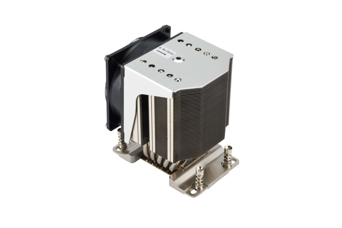 Supermicro SNK-P0064AP4 Prozessor-Luftkühler 4U Schwarz, Silber