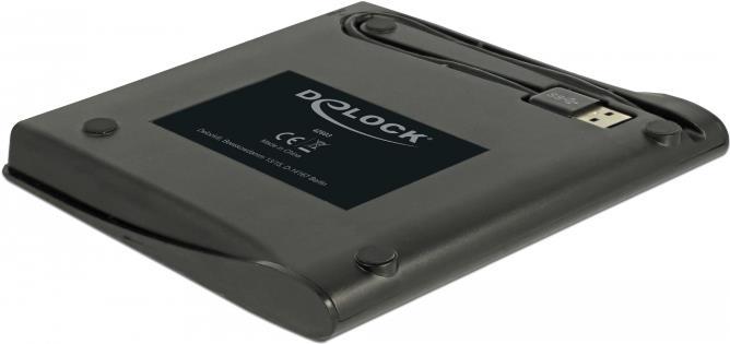 Delock Externes Gehäuse 5,25" Ultra Slim SATA auf USB 3.0 Schwarz