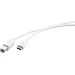 Kramer Electronics C-USB/CB-6 USB Kabel 1,8 m USB C USB B Männlich Weiß (96-02357106)