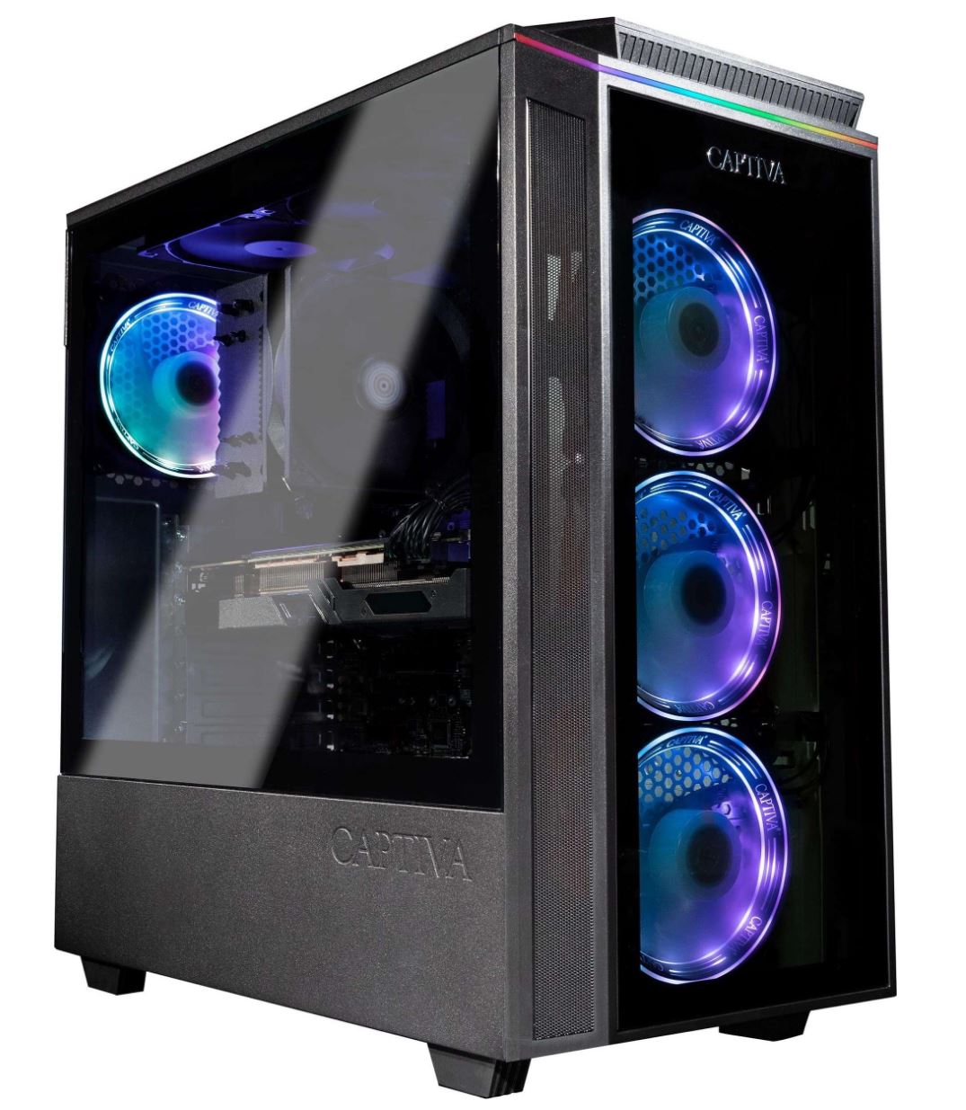 CAPTIVA PC Highend Gaming R82-930 (Ryzen 9 5950X/RTX4080 Super 16GB GDDR6X/SSD 2TB/32768/WLAN/w/o OS) (82930) (geöffnet)