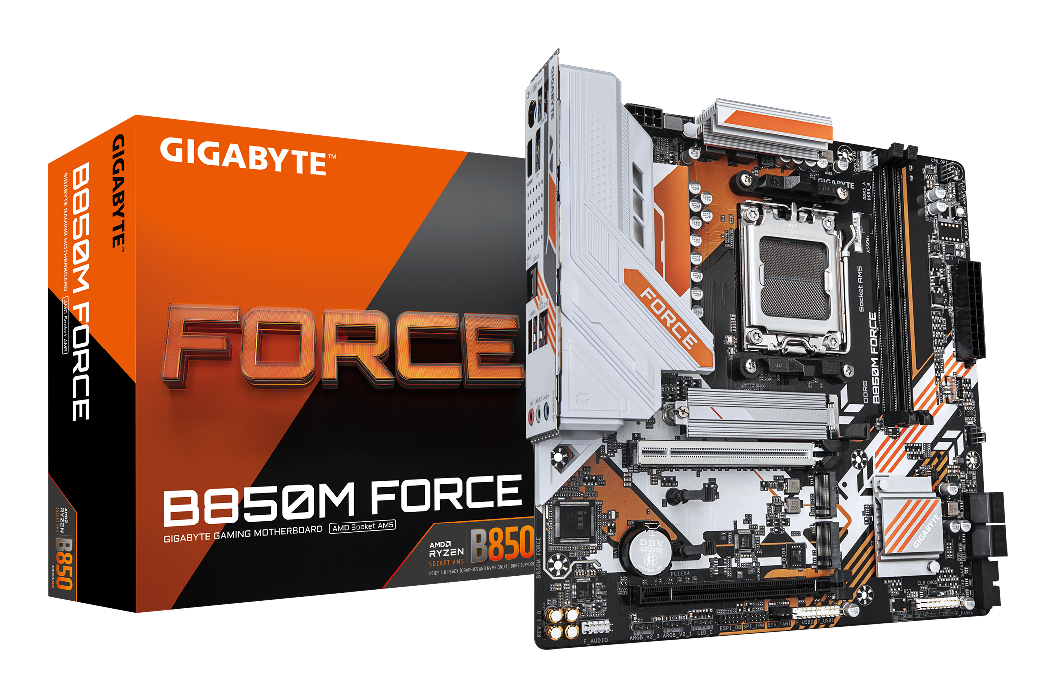 GIGABYTE B850M FORCE Mainboard Micro ATX Socket AM5 AMD B850
