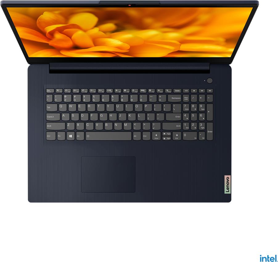 Lenovo IdeaPad 3 Laptop 43,9 cm (17.3") Full HD Intel® Core™ i5 i5-1155G7 12 GB DDR4-SDRAM 512 GB SSD Wi-Fi 6 (802.11ax) Windows 11 Home Blau (82X8001SGE)