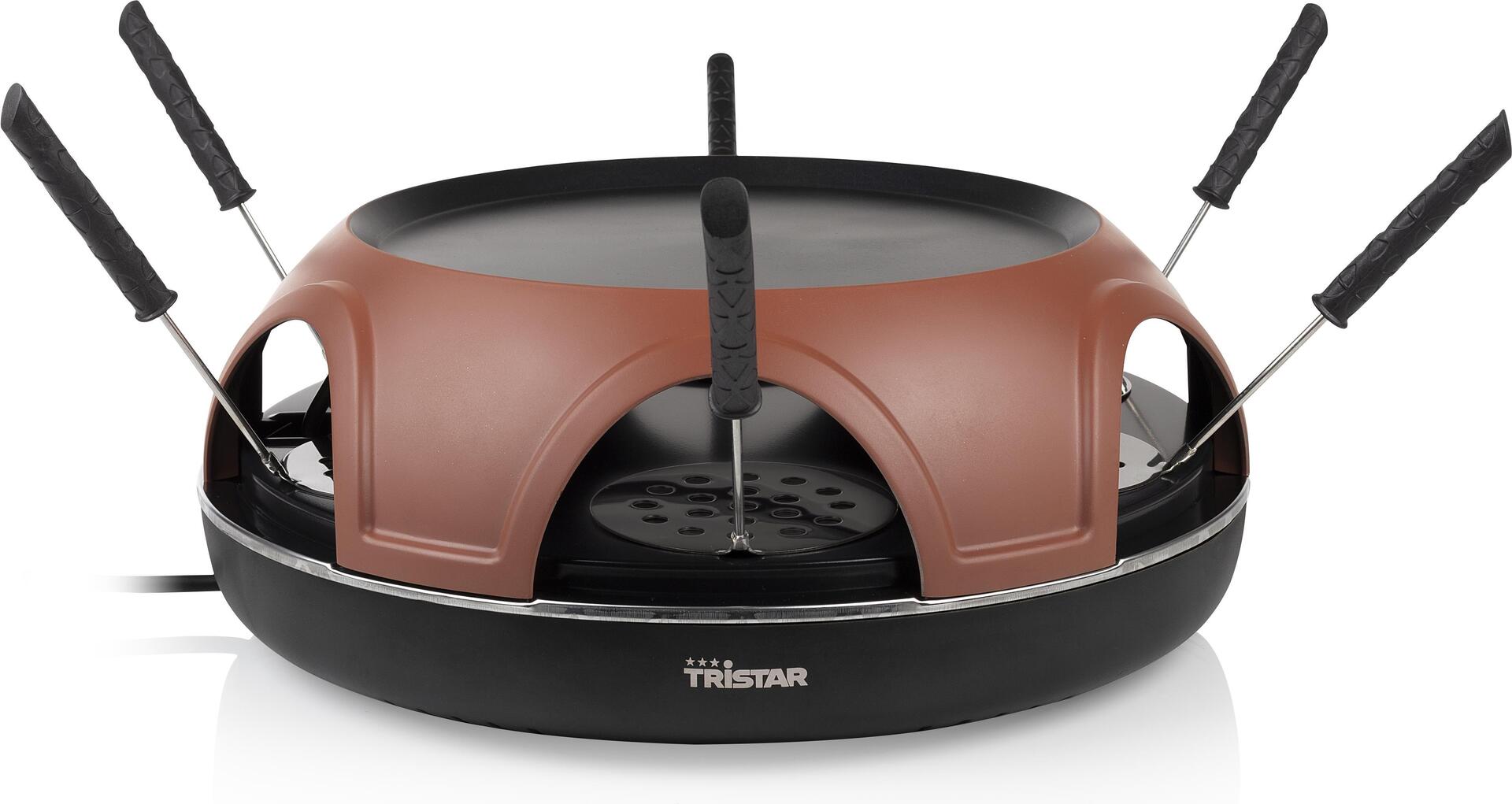 Tristar Pizza Festa Gourmet Pizzamacher/Ofen 1800 W Braun (PZ-9160)
