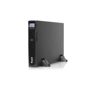 Riello VSD 1100 Vision Dual (Tower + Rack-Version) USV, 1100 VA / 990 Watt, mit LCD-Display, ECO LINE Produkt Line-Interaktive USV-Anlage (Typ VI-SS-311 nach IEC 62040-3), Sinus-Wechselrichter, RS232- und USB Schnittstelle (VSD 1100-5)