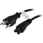 Synergy 21 S215445 Stromkabel Schwarz 1,8 m Netzstecker Typ J C5-Koppler (S215445)