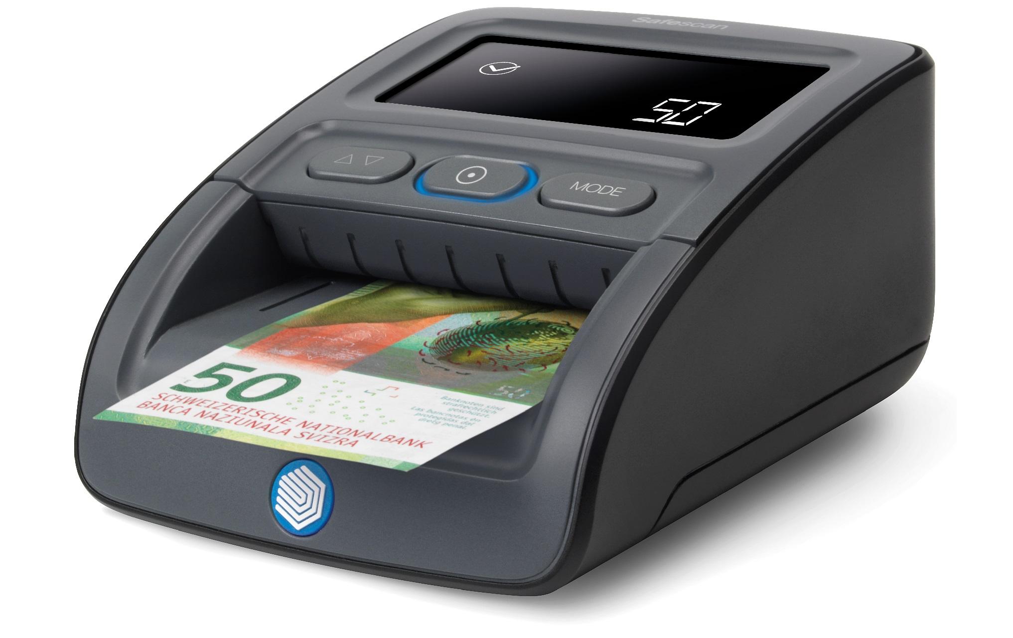 Safescan 155-S Automatischer Geldscheinprüfer Multi-Währung LCD Schwarz