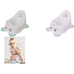 keeeper kids Babytopf adam "Peppa Pig", nordic-white mit Aufdruck, mit gummeirten Füßen, aus PP - 1 Stück (1867051919400)