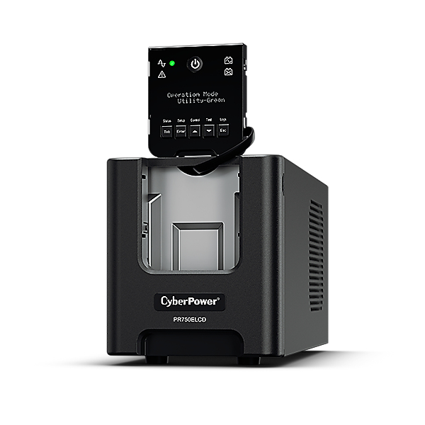 CyberPower Professional Tower Series PR750ELCD USV Line-Interactive 750 VA 675 W Reine Sinuswelle Schwarz