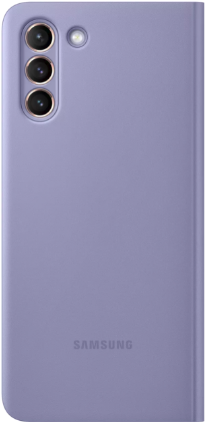 Samsung Clear View Cover für G996B Samsung Galaxy S21+ - violet (EF-ZG996CVEGEE) (geöffnet)