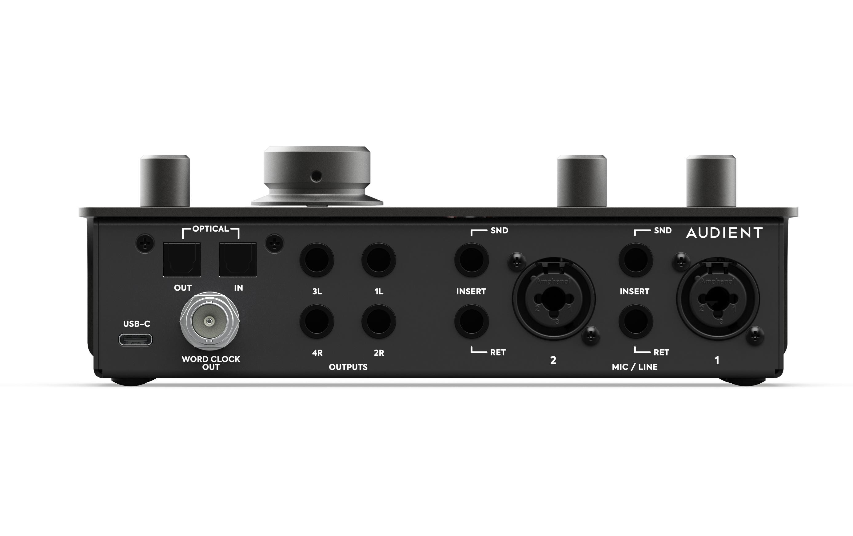 Audient iD24 10in/14out USB-C Audio-Interface Schwarz