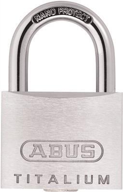 Abus Titalium-Vorhangschloss 60mm 2 Schlüssel (794803)