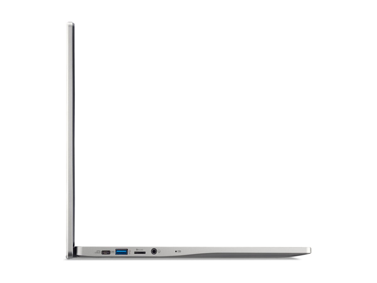 Acer Chromebook 317 CB317-1H 17.3" Intel Celeron N4500 8 GB RAM 128 GB eMMC Glitzernd silberfarben