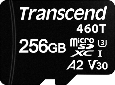 Transcend TS256GUSD460T-VS1 microSD-Karte Retail 256 GB (TS256GUSD460T-VS1)