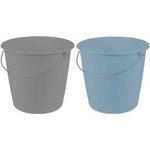 keeeper Putzeimer "erik", rund, 10 Liter, nordic-grey Material: PP, mit Inhaltsskala, - 1 Stück (1010413000000)