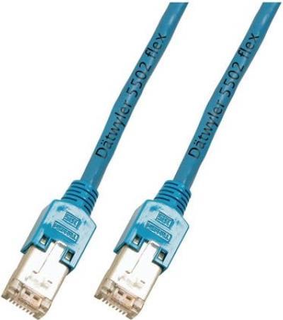 EFB-Elektronik RJ45 Patchkabel Cat.5e S/UTP PVC Dätwyler 5502 TM11 blau 1,5m Hersteller: EFB Elektronik (K8704.1,5)