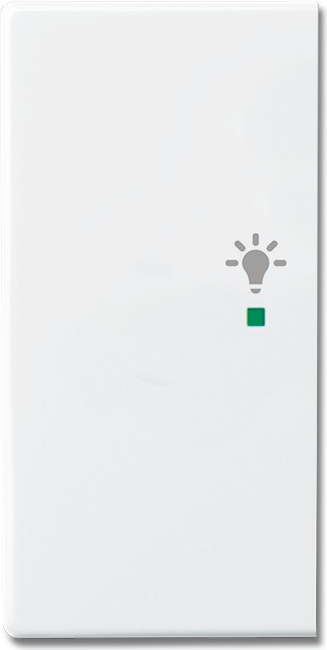 Busch-Jaeger 6231-21-84. Produktfarbe: Weiß, Markenkompatibilität: Busch-Jaeger, Kompatibilität: 6221/2.0, 6211/2.0, 6108/07 (8719458)