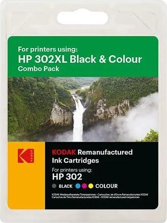 185H030217 KODAK HP 2133 TINTE (2) BK+CL F6U68AE/F6U67AE 560/330S. 15/18ml (185H030217)