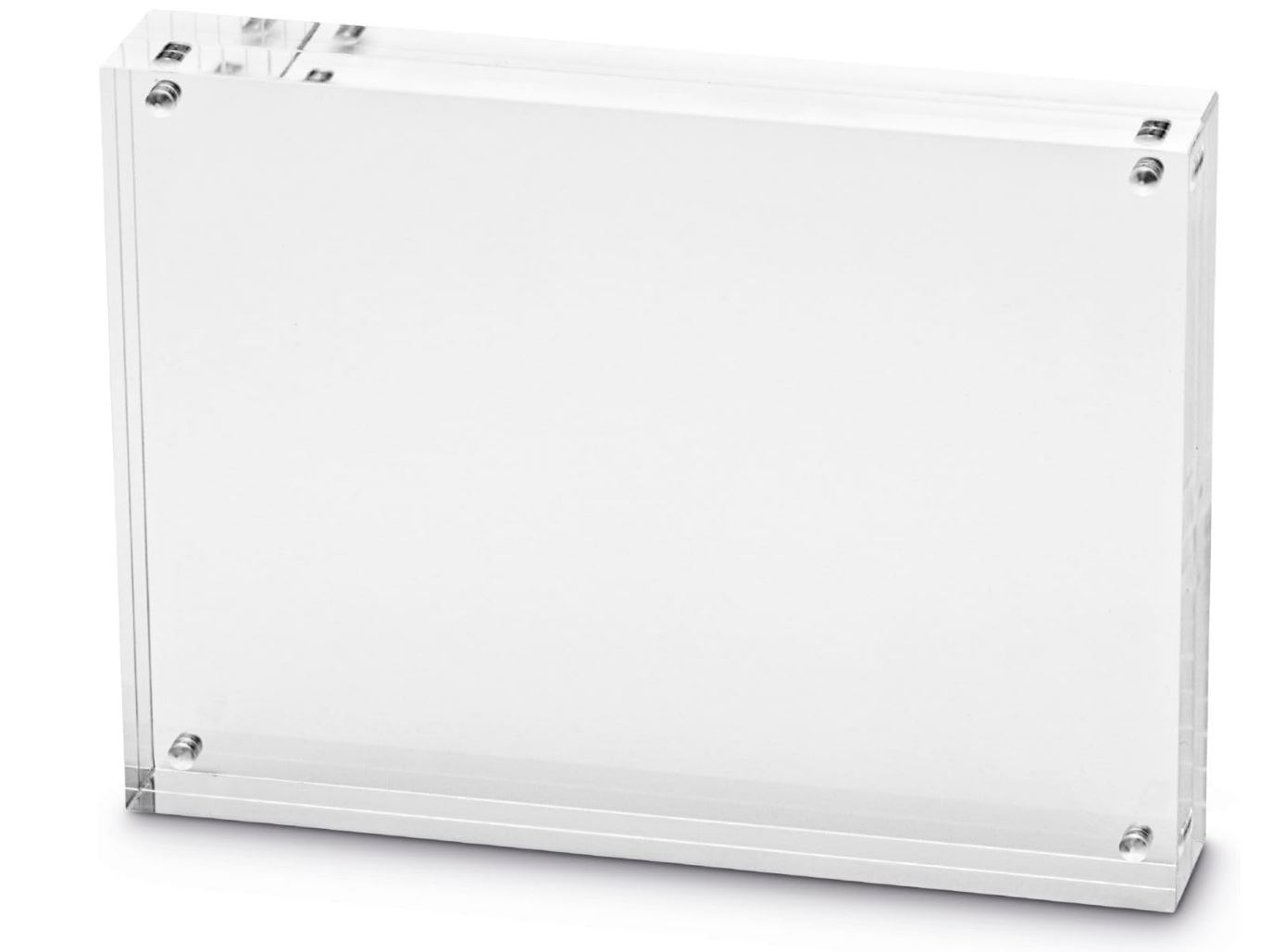 Maul Bilderrahmen Acryl 150 x 24 x 115 mm Transparent Magnetverschluss QH/QV