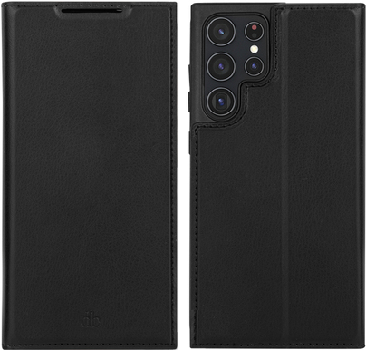 dbramante1928 Oslo Flip-Hülle für Samsung Galaxy S22 Ultra Schwarz