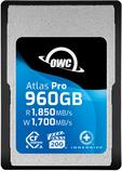 OWC CFXA4P00960 960GB Atlas Pro CFexpress Type A Cards - VPG 200 CFX to B Adapter (OWCCFXA4P00960)