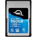 OWC CFXA4P00960 960GB Atlas Pro CFexpress Type A Cards - VPG 200 CFX to B Adapter (OWCCFXA4P00960)