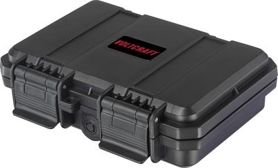 Voltcraft Akku-/Batteriekoffer 12x 9 V Block, CR-123A, CR 2, 18350 (L x B x H) 157 x 125.5 x 46 mm (VC-16575275)