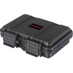 Voltcraft Akku-/Batteriekoffer 12x 9 V Block, CR-123A, CR 2, 18350 (L x B x H) 157 x 125.5 x 46 mm (VC-16575275)