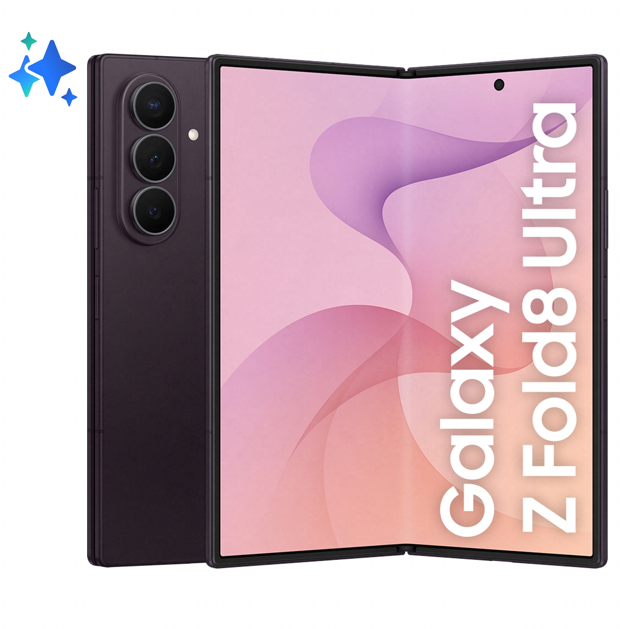 Samsung Galaxy Z Fold8 Ultra 8" 12 GB RAM 256 GB SSD Violet Shadow